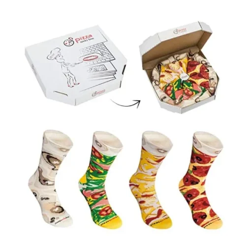 Pizza Box Chaussettes – Image 3