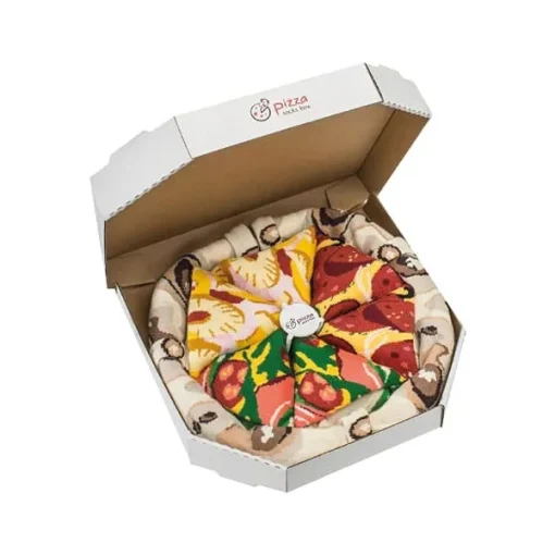 Pizza Box Chaussettes